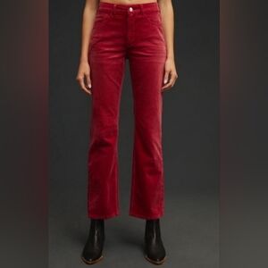 ANTHROPOLOGIE PILCRO YAYA CROPPED CORD FLARE size 29